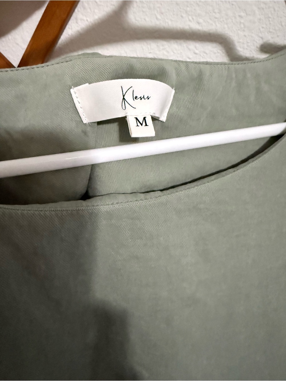 Klesis Sage Green Relaxed Top and Short Set - Picture 3 of 3